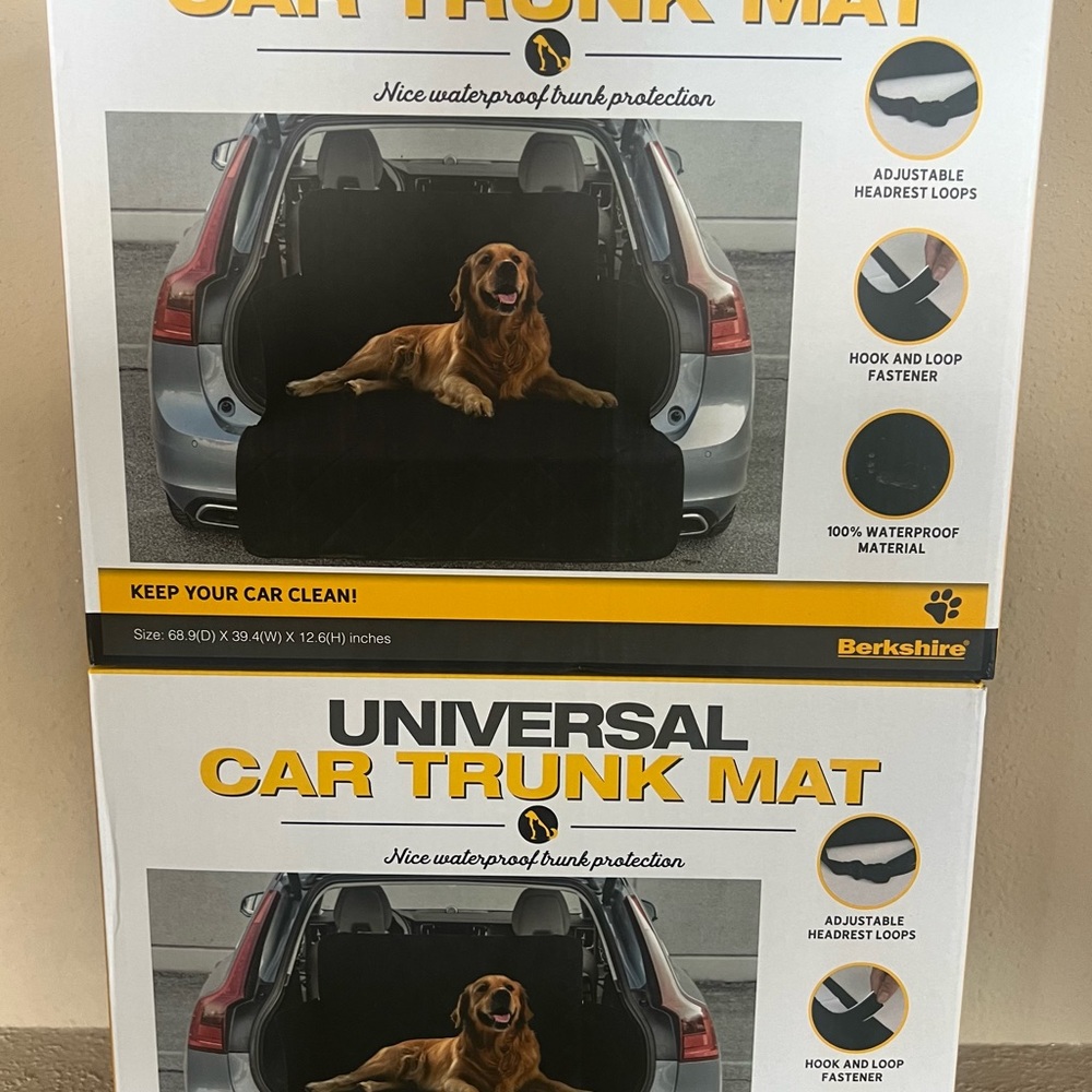 PET liner trunk cargo mat
